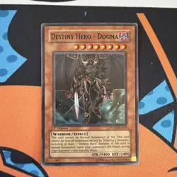 Yugioh Destiny Hero - Dogma POTD-EN014 Super Rare 1st Ed NM - Image 1