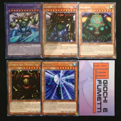 LOTTO 5 CARTE GUARDIANO DEL CANCELLO in italiano YUGIOH rarita MISTE yu-gi-oh! - Image 1