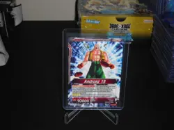 DRAGON BALL FUSION ANDROID 13 MASTERPIECE OF HATE P-715 PR CARD NICE!! - Image 2