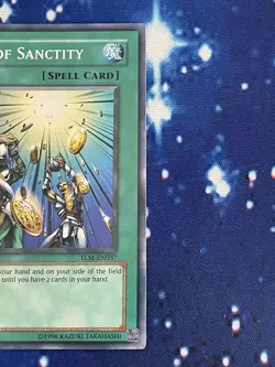 Card of Sanctity TLM-EN037 1st Edition Super Rare Yugioh Card NM - Image 2