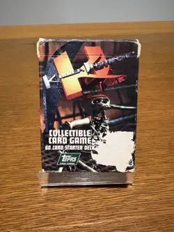 Killer Instinct Collectible Card Game Starter Deck Topps 1996 Nintendo - Image 1