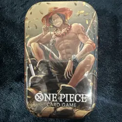Bandai Namco One Piece CCG Tin Pack Set Vol.2 Ace 133 Cards English - Image 1
