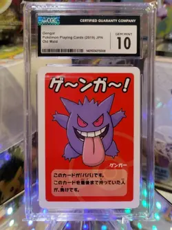 2019 Gengar Old Maid Card Pokemon TCG CGC 10 - Image 1