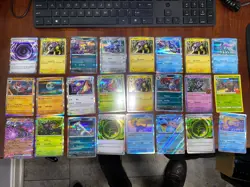 Pokemon TCG Mixed Bulk Lot 409 Cards Holos, Reverse Holos, Rares, Commons & More - Image 1
