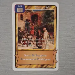 Redemption TCG PROMO Water to Wine State Redemption Tournament Participant Card - Image 1