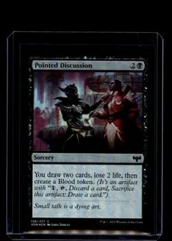 MTG Pointed Discussion #126 Common Foil Innistrad: Crimson Vow - Image 1