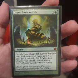Magic The Gathering Green Sun's Zenith From the Vault: Twenty Foil - Image 1