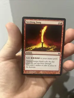 Seething Song - LP Mirrodin Common Red Instant Regular MTG Wizards [046] - Image 1