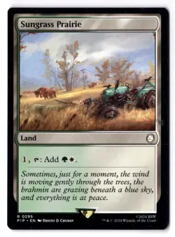Sungrass Prairie NM* Universes Beyond: Fallout ENGLISH 0295 mtg -UnltdCards - Image 1