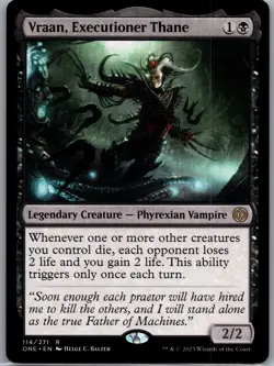 Vraan, Executioner Thane R Phyrexia: All Will Be One 114 NM Normal - Image 1