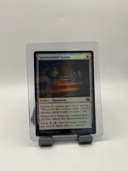 MTG, Quintessential Katana FOIL $3 ORDER MIN 23 Teenage Mutant Ninja Turtles - Image 1