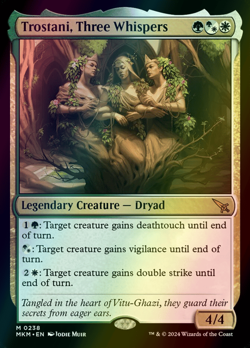 MTG Trostani, Three Whispers Foil ** Murders at Karlov Manor ** English - Image 1