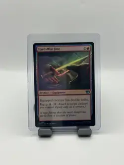 MTG, Hard-Won Jitte FOIL $3 ORDER MIN 91 NM Teenage Mutant Ninja Turtles Foil - Image 1