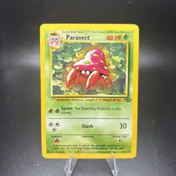 Parasect 41/64 JUNGLE SET - VINTAGE WOTC POKEMON CARD - UNLIMITED - NM -c - Image 1