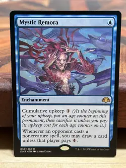 Mystic Remora DMR Dominaria Remastered LP MTG - Image 1