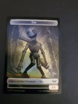 1x - Toy \ Treasure Token - FOIL - Duskmourn: House of Horror - NM MTG - Image 1