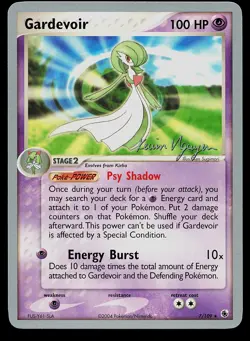 Pokemon Card Gardevoir Ruby and Sapphire 7/109 World Championship Non-Holo Rare - Image 1