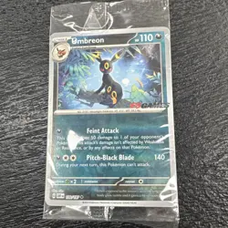 Umbreon Holo #130 SEALED EB GAMES Exclusive Stamped Promo Card Obsidian Pokemon - Image 1