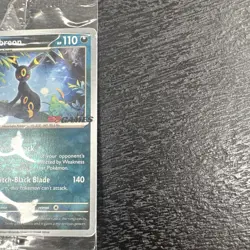 Umbreon Holo #130 SEALED EB GAMES Exclusive Stamped Promo Card Obsidian Pokemon - Image 2