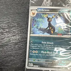 Umbreon Holo #130 SEALED EB GAMES Exclusive Stamped Promo Card Obsidian Pokemon - Image 3