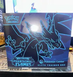 Pokemon ETB Phantasm Flames Pokemon Center Factory Sealed *Small Tear* SEE PIC - Image 1