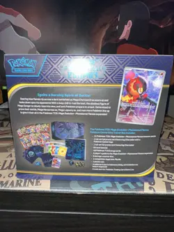 Pokemon ETB Phantasm Flames Pokemon Center Factory Sealed *Small Tear* SEE PIC - Image 2