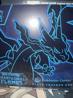 Pokemon ETB Phantasm Flames Pokemon Center Factory Sealed *Small Tear* SEE PIC - Image 3