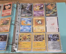 Pokemon Card Collection Binder Lot Rares Vintage Modern Japanese And English - Image 5