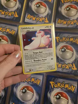 Pokemon TCG Lickilicly 12/132 Secret Wonders Holo Rare * 2007 - Image 1