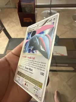 Pokemon TCG Salamence LV.X Arceus Holo Card 98/99 Rare Nm - Image 3