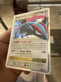 Pokemon TCG Salamence LV.X Arceus Holo Card 98/99 Rare Nm - Image 5