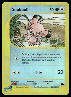 *FRI NIGHT* Snubbull 101/144 Reverse Holo Skyridge Common - Image 1