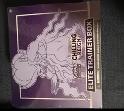 Pokemon Elite Trainer Box Sword & Shield Chilling Reign English TCG - Image 1