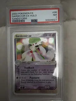 2003 POKEMON EX SANDSTORM #96 GARDEVOIR EX-HOLO PSA 7 - Image 1