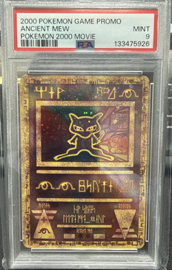 2000 POKEMON GAME MOVIE POKEMON 2000 MOVIE ANCIENT MEW PSA 9 - Image 1
