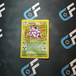 Nidoking 011/102 Base Set Holo Rare Pokemon TCG - Image 1