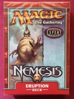 Magic The Gathering NEMESIS ERUPTION New Sealed Preconstructed Theme Deck MTG - Image 1