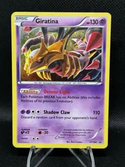 Giratina XY184 - XY Promos 2016 Holo Black Star Promo LP Pokemon TCG - Image 1