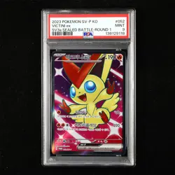 PSA 9 MINT 2023 Pokemon KOR Victini ex G 052/SV-P Promo(2) - Image 1