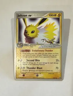 Jolteon ex - 2007 (Tom Roos) 109/113 World Championship Decks NM |Pokemon TCG - Image 2