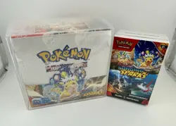 Pokemon Surging Sparks Booster Box + Booster Bundle 36 + 6 Packs Sealed Lot - Image 1