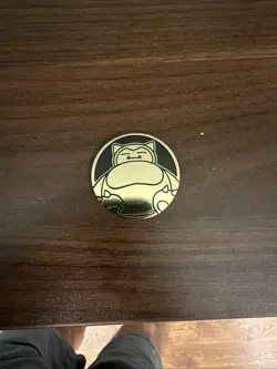 Official Pokemon TCG PERFECT ORDER Snorlax Coin - Image 1