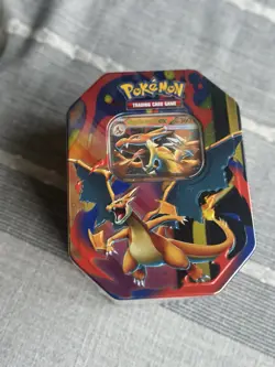 ---LOT OF 2--- Pokemon TCG Mega Charizard X /Y Ex Tin Bundle Sealed New #2/2 - Image 2