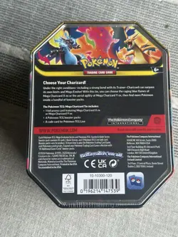 ---LOT OF 2--- Pokemon TCG Mega Charizard X /Y Ex Tin Bundle Sealed New #2/2 - Image 4