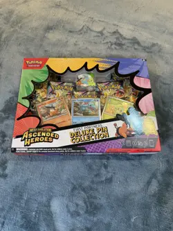 Pokemon TCG | Ascended Heroes | First Partners Deluxe Pin Collection | Sealed - Image 1