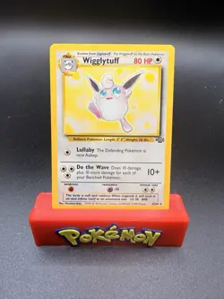 Pokemon TCG Jungle Wigglytuff 32/64 NEAR MINT Vintage 1999 - Image 1