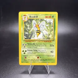 Beedrill 17/102 Rare Base Set 1999 Pokemon Vintage NM Condition -j - Image 1