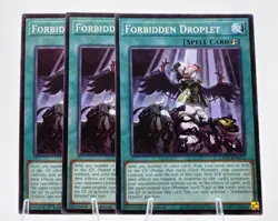 3x Forbidden Droplet L26D-ENM13 - (Common) 1st Ed- NM- Yu-Gi-Oh! - Image 1