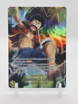 ONE PIECE ENGLISH Monkey D. Luffy OP15-119 SEC Adventure on KAMI's Island OP15 - Image 1
