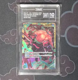 2023 One Piece JPN OP06-118 Roronoa Zoro Wings Of The Captain PSA 10 SEC #118 - Image 1